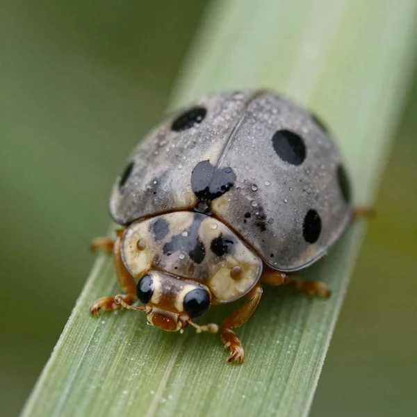1 gray ladybug